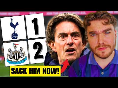 THOMAS FRANK WILL RELEGATE US! | Tottenham 1-2 Newcastle Match Reaction