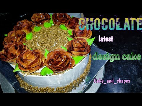 2022 latest chocolate cake by Cake and shapes || #youtube #Cake_and_shapes