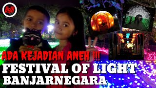 preview picture of video '[ VLOG 1 ] JALAN KE FESTIVAL OF LIGHT BANJARNEGARA  ( RUANG TERBUKA HIJAU SEMAMPIR ) 2018/2019'