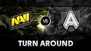 Turn around by Na'Vi vs Alliance @ESL One Qualifier Europe