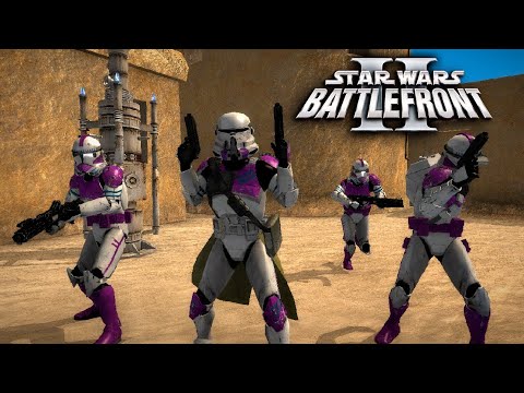 Star Wars Battlefront II (2005) - Mos Eisley - 187th Legion Side - Legends Mod 1.4 Final Version