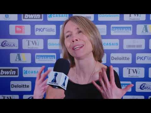 Round 10 Gibraltar Chess post-game interview with Pia Cramling
