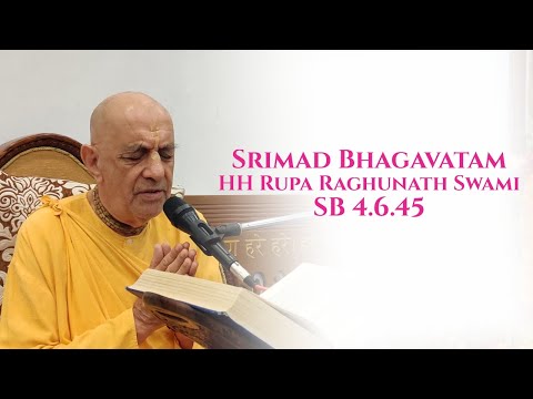 HH Rupa Raghunath Swami Maharaj | SB 4.6.45