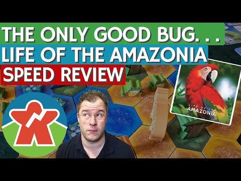 Life of the Amazonia - Board Game Review - The Only Good Bug Is A Dead Bug!