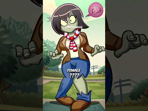 Why PvZ 1 only have Male Zombies??