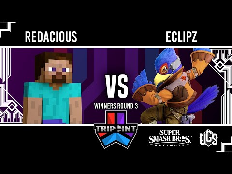 Tripoint Smash 142  -  Winners Round 3  -  Redacious(Steve) Vs. Eclipz(Falco)