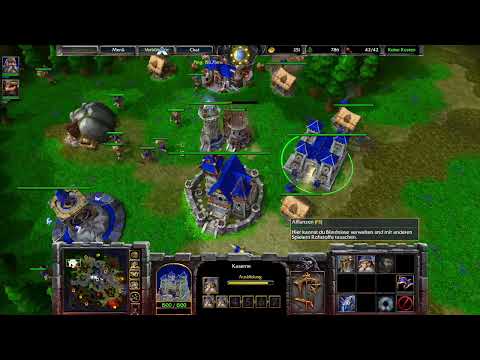WC3 Human vs Orc 1vs1 [Deutsch/German] Full Warcraft 3 Reforged Gameplay