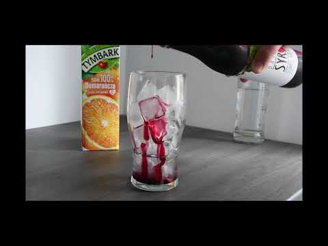 PROSTE DRINKI - Pomarańczowa gorączka (Orange Fever) - PLAŻOWY DRINK DO WYKONANIA W DOMU!!!