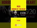 1920 Horror Of The Heart Review 1920 Horror Series 1920 Horrorstories Horrorshorts Shorts