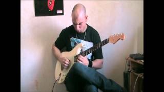 Bohemian Rhapsody Solo Belial Báez JR Stratocaster BB signature