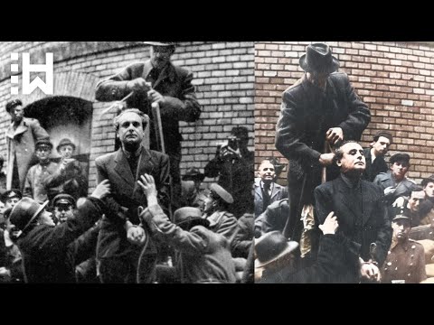 Public Execution of Hungarian Nazi Prime Minister who Massacred 35,000 people: Szálasi