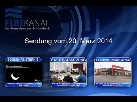 ELBEKANAL Sendung vom 20. März 2015