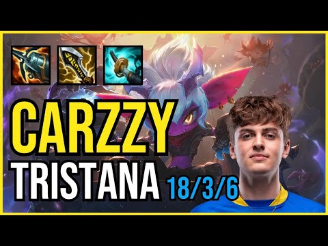 CARZZY - TRISTANA ADC - EUW Grandmaster - Patch 11.4 PENTAKILL