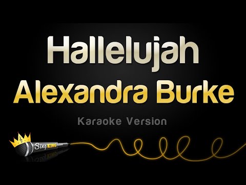 Alexandra Burke - Hallelujah (Karaoke Version)