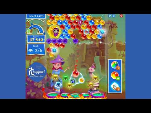 Bubble Witch Saga 2 Level 1126