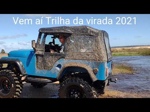 Marcação trilha da virada 2021 Balneário pinhal RS