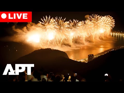 Watch LIVE | Rio de Janeiro Rings in 2026 with Fireworks Over Copacabana and City Favelas | APT
