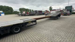 Broshuis 3ABSD Lowloader 3-axle / GVW: 59.000kg / Neck: 23.000kg / hydrau semirremolque de cama baja | Imagen 4 - Autoline