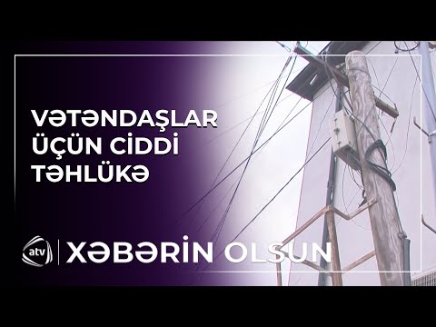 Təhlükəli rabitə dirəkləri