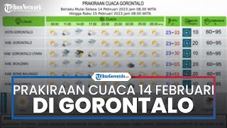 Waspadai Hujan Lebat di Gorontalo, Berikut Prakiraan Cuaca pada 14 Februari 2023