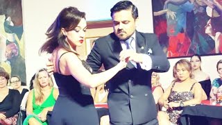 Clavel (D'Arienzo) Magdalena Myszka y Ezequiel Mendoza. Milonga en lo de Balmaceda 7mar24 (4/5)