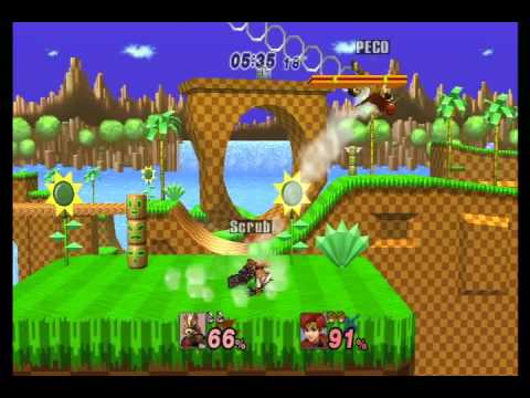 Friendly:  Sunnyknight (Wolf) Vs. Peco (Mario, Roy)