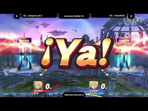 Summer Battle #1 Smash 4 - NT | Führer Pudú (Cloud) vs NT | Haru Maki (Cloud) - Winners Round 2