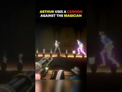 A Cannon VS The Magician  #rdr2 #reddeadredemption