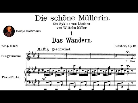 Franz Schubert - Die schöne Müllerin, D.795 (1823)