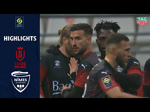 STADE DE REIMS - NÎMES OLYMPIQUE (0 - 1) - Highlights - (SdR - NO) / 2020-2021