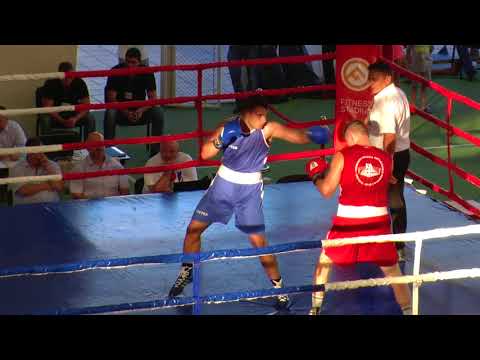 Dmitry Lisovoy (UKR) - Aliu Krenar (FIN) 22 p tournament boxing Trestina Odessa 2018.07.19