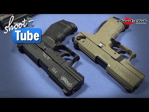 Der Vergleich - Walther P22 vs. Walther P22Q