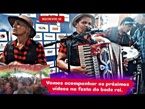 Apresentação do trio canarinho na festa do bode rei em cabaceiras pb.08/06/25.
