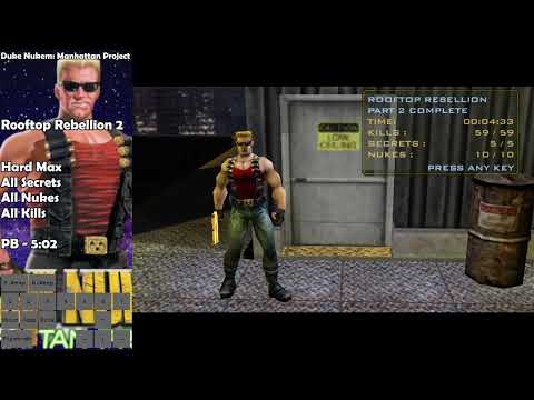 Duke Nukem: Manhattan Project - Hard-Max - Rooftop Rebellion 2 - 4:33 [WR]