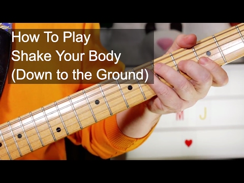 'Shake Your Body (Down to the Ground)' The Jacksons Guitar & Bass Lesson