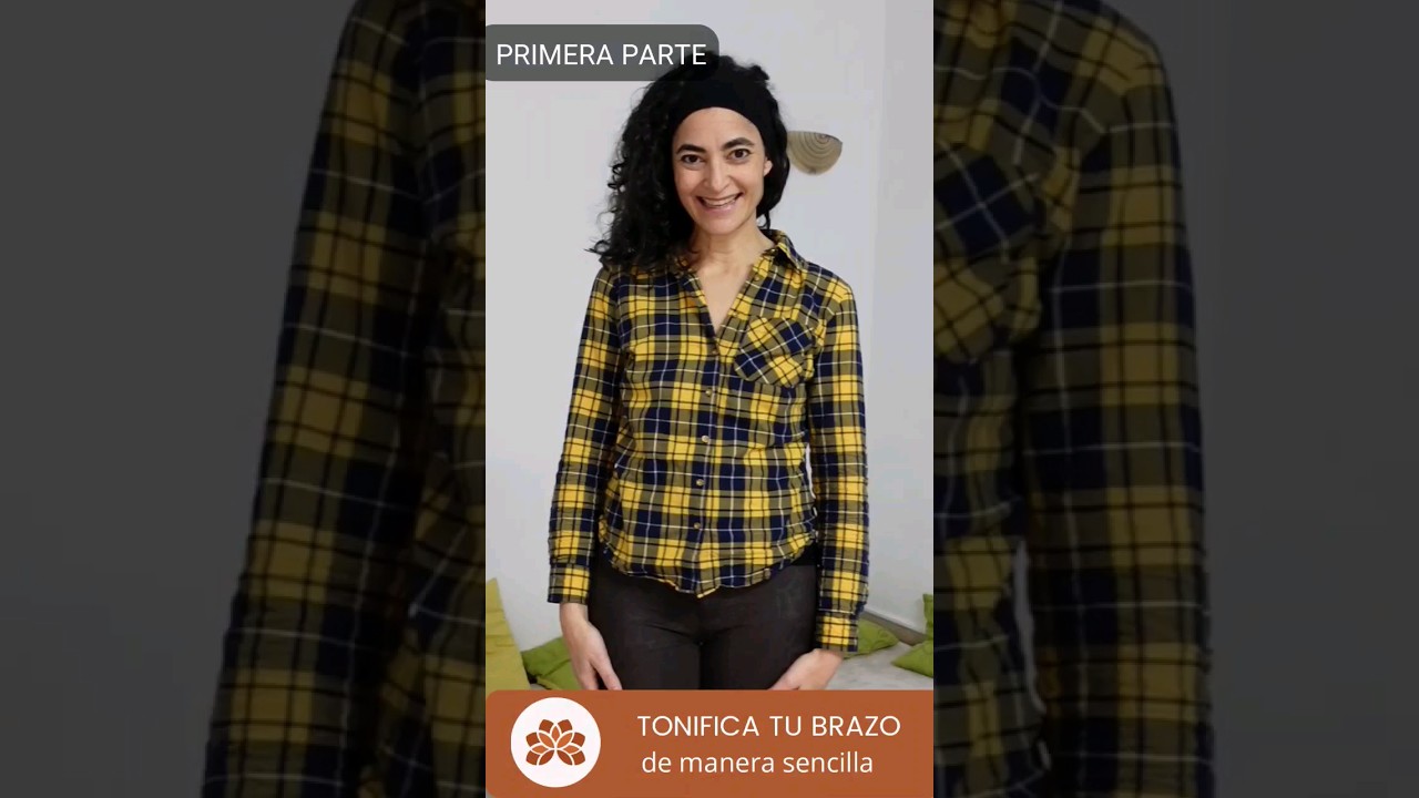 Tonifica tu brazo de manera sencilla y efectiva en cualquir momento y lugar. 1º PARTE.