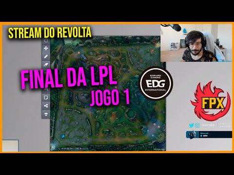 ANALISE DA FINAL DA LPL - EDG vs FPX - JOGO 1