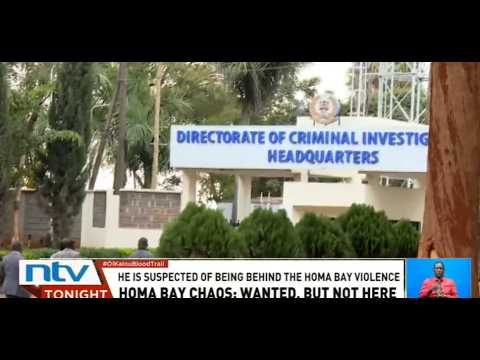 Suspect behind Homa Bay violence surrenders to police