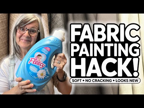 How To Paint Fabric Furniture The Easy Way
