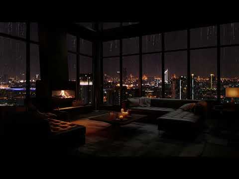 Rain & Fireplace Ambience – The Ultimate Background for Productivity & Calm 🌧️🔥