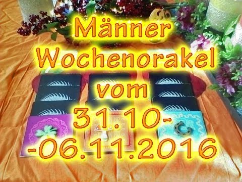 Männer Wochenorakel vom 31.10-06.11.2016
