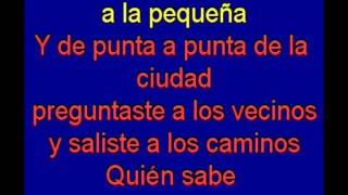 Que va a ser de ti  -  Serrat -  karaoke   Tony Ginzo