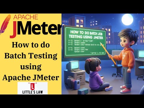 How to do Batch Job Load Testing using #jmeter #performancetesting #performanceengineering
