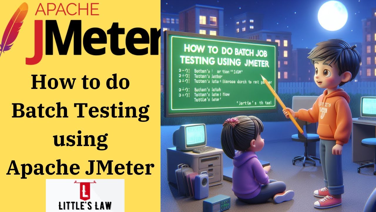 How to do Batch Job Load Testing using #jmeter #performancetesting #performanceengineering