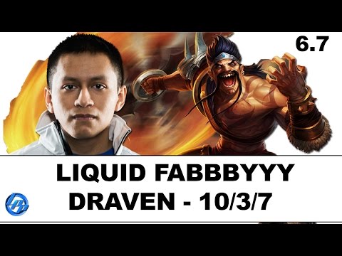 Liquid Fabbbyyy - Draven vs Lucian - NA Ranked