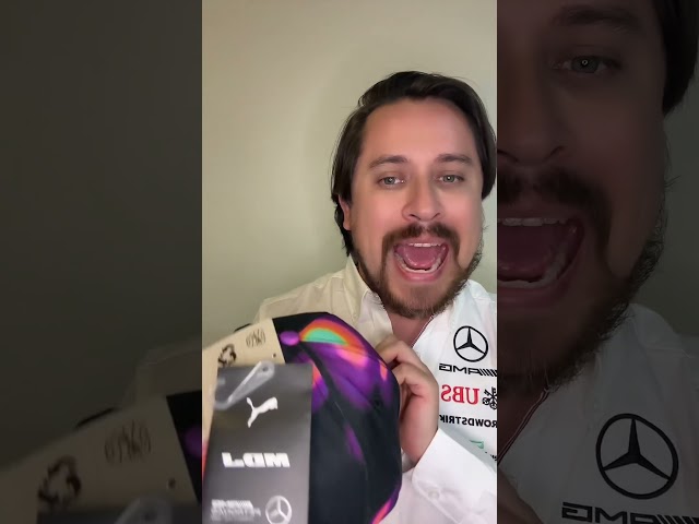 Vídeo relacionado con Mercedes AMG Petronas Gorra F1 2024 Lewis Hamilton - Blanco - Talla única
