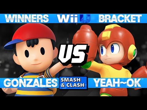 S&C 16 - The Great Gonzales (Ness) vs Yeah~OK (Mega-man) - SSB4 Winners - Smash Wii U