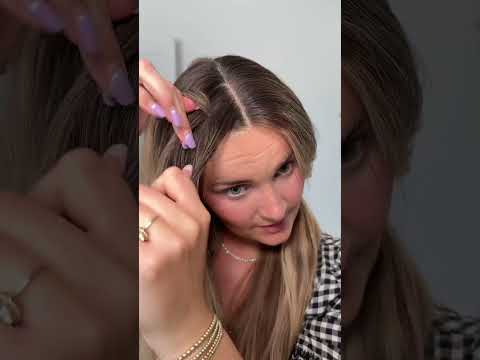 GIRLS! You gotta know how to Dutch braid your own hair! It will change your life!!!! Follow for more