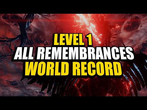 Elden Ring Level 1 All Remembrances Glitchless Speedrun in 2:04:11 (WORLD RECORD) [ALL MAIN BOSSES]
