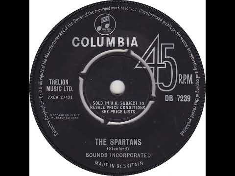 UK New Entry 1964 (87) Sounds Incorporated - The Spartans